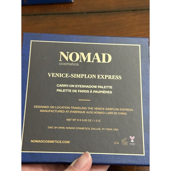 Nomad Cosmetics Venice-Simplon Express Eyeshadow Palette - Picture 4 of 4